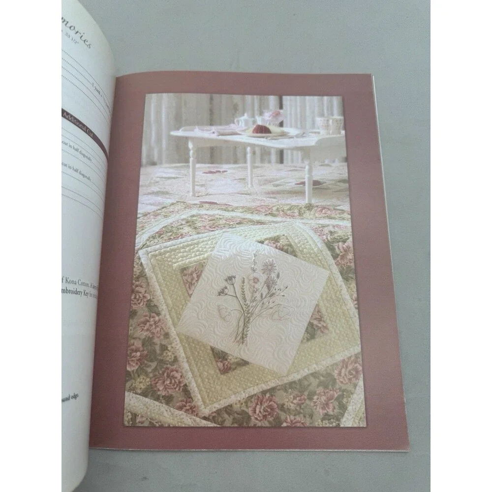 A Touch Of Romance Pattern Book Vicki Lynn Quilts On The QT 2005 Sewing